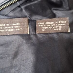 Ladies leather jacket